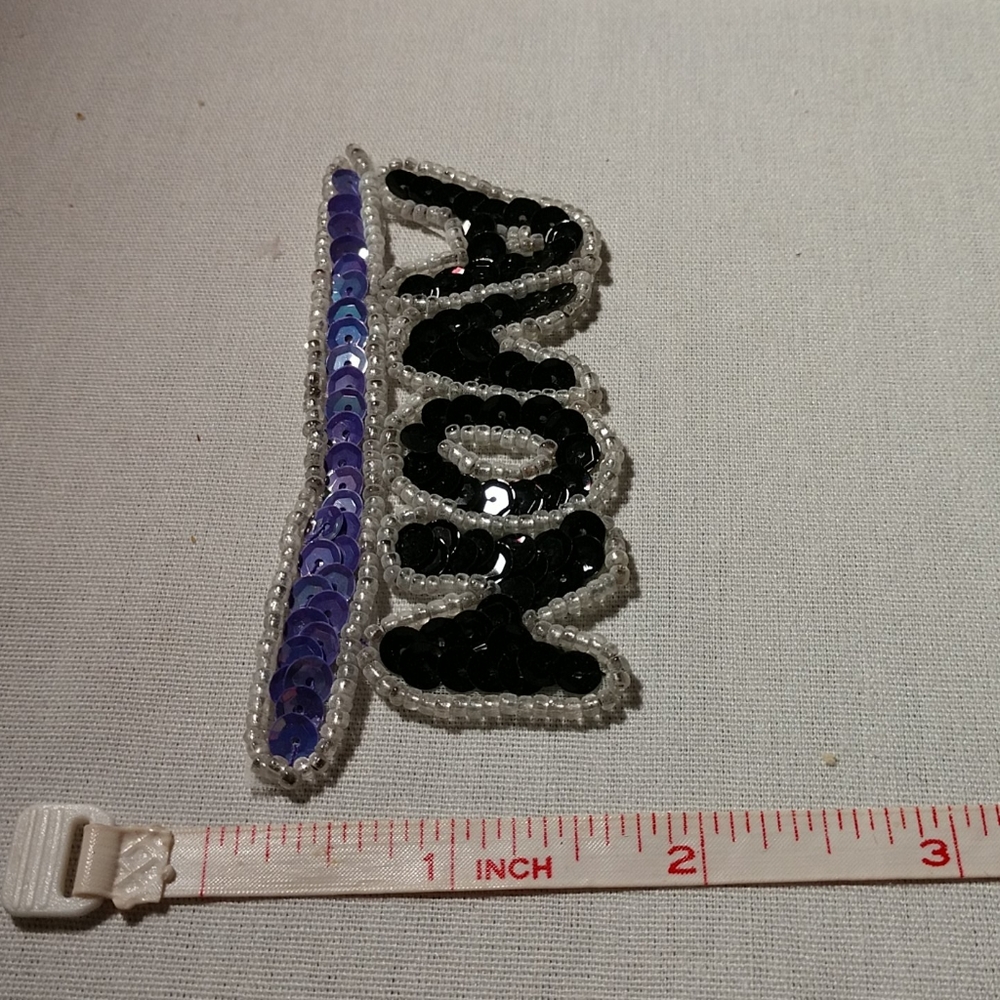 Avon Set Of Two Sequin Glue-On Avon Patches - image 5